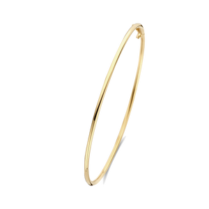Złote bangle bransoletki