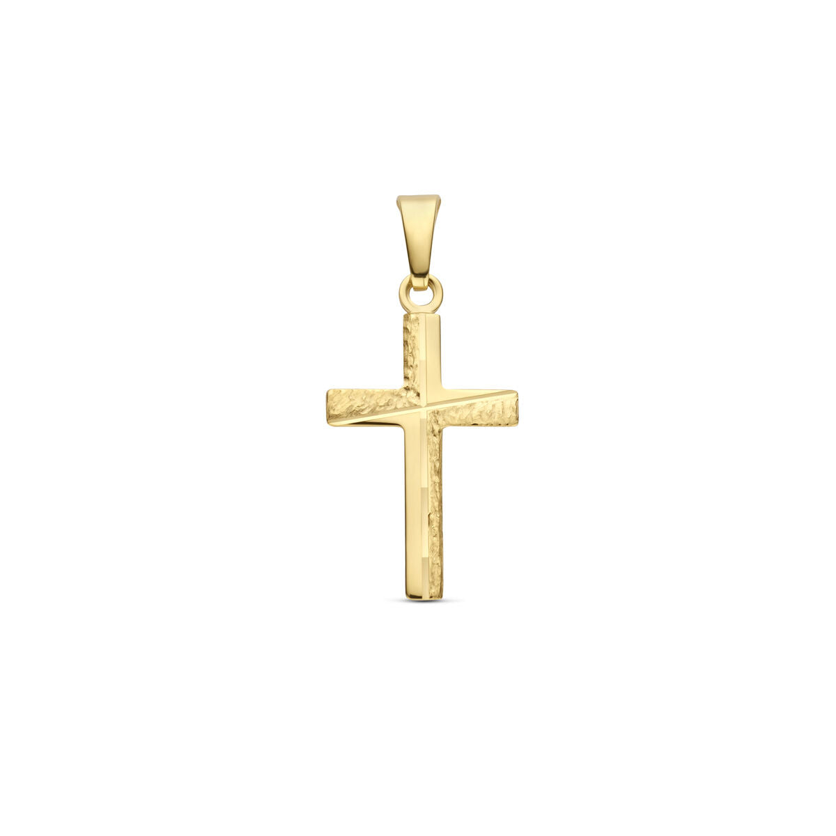 wisiorek krzyż gehamerd 18 mm ze złotego 14K