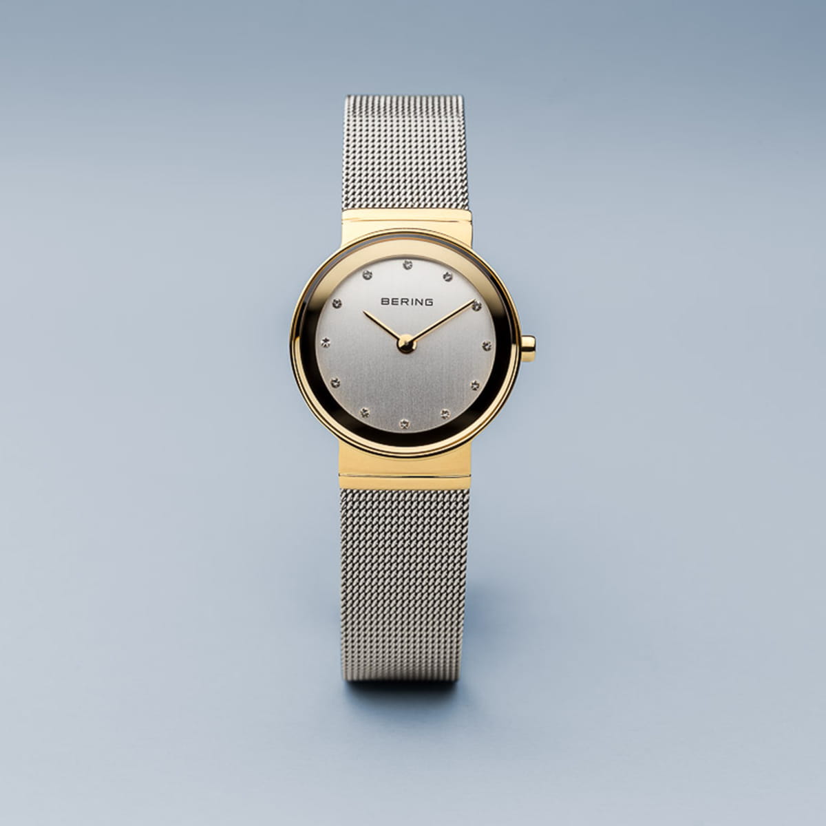 zegarek damski srebrna tarcza - 10126-001