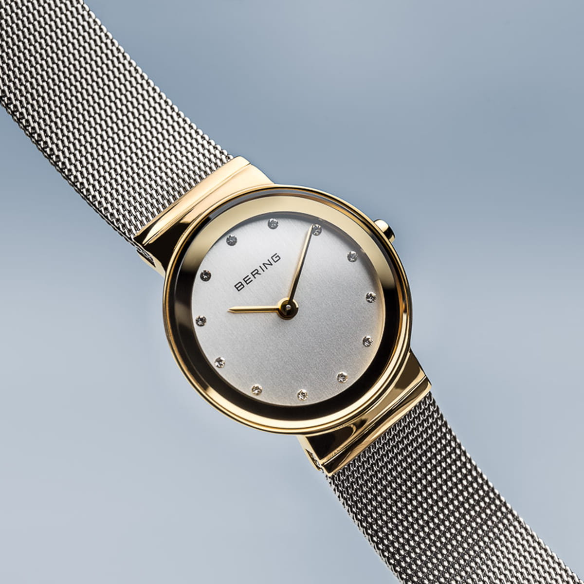 zegarek damski srebrna tarcza - 10126-001