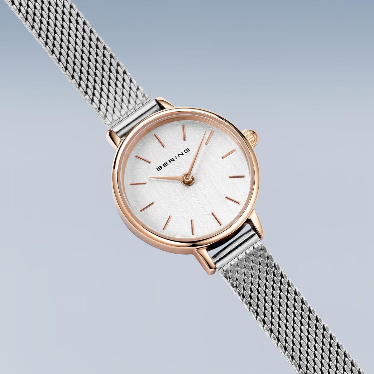 zegarek damski srebrna tarcza - 11022-064