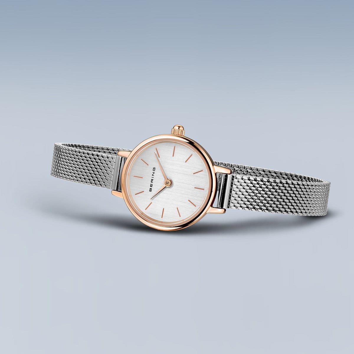 zegarek damski srebrna tarcza - 11022-064