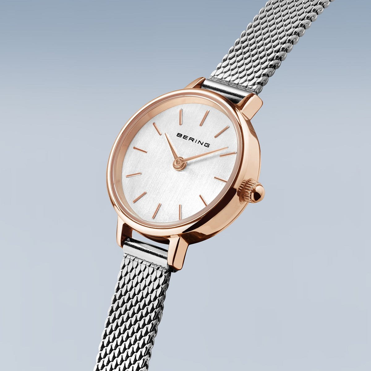 zegarek damski srebrna tarcza - 11022-064