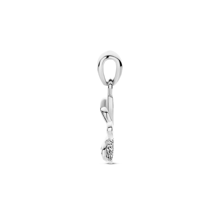 hanger klaver zilver gerhodineerd