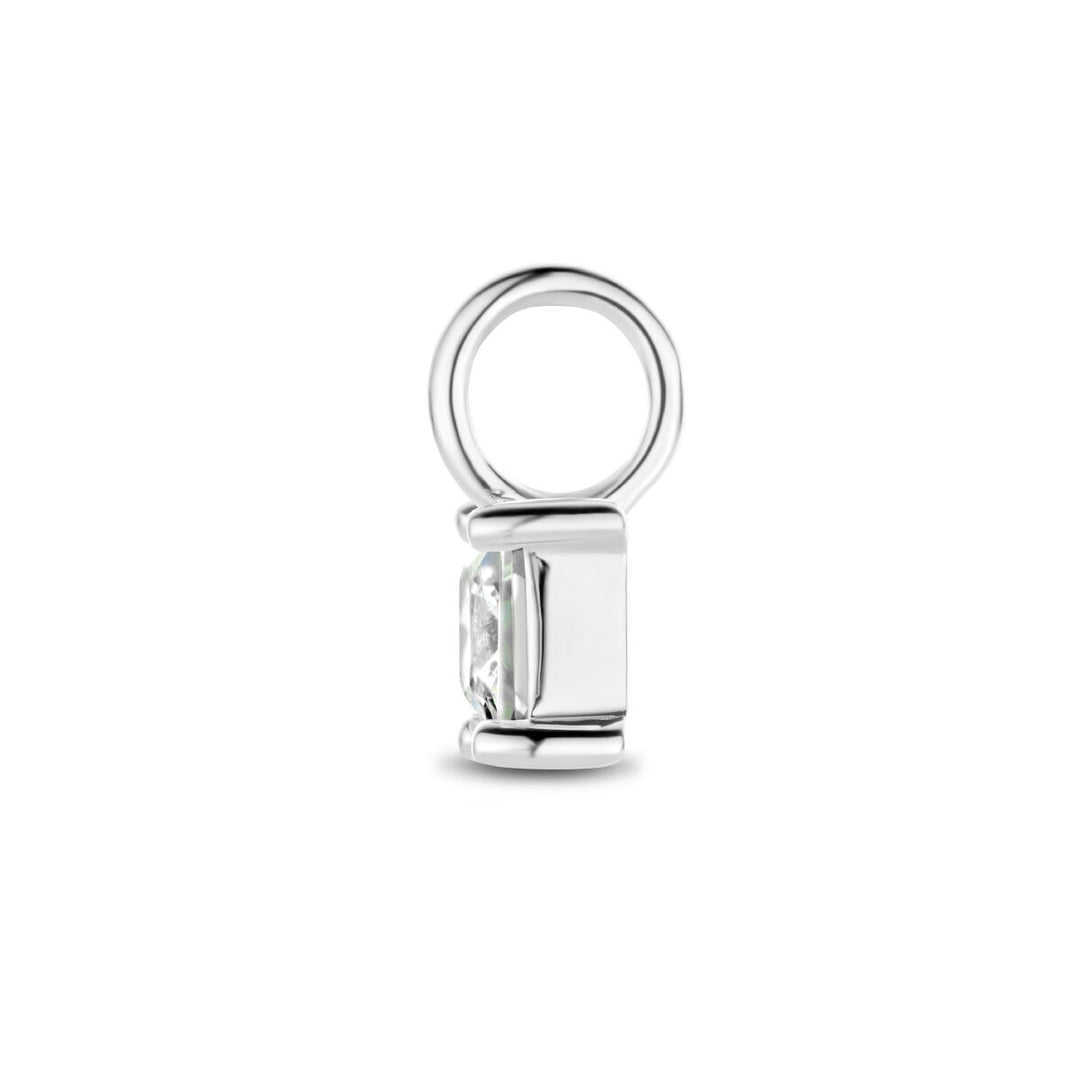 hanger zirkonia zilver gerhodineerd