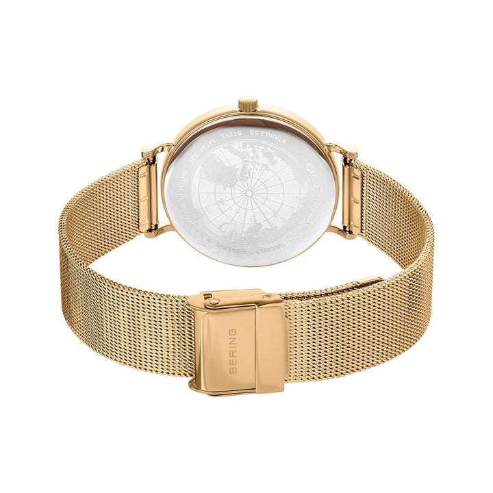 bering dames horloge witte wijzerplaat - 14134-331