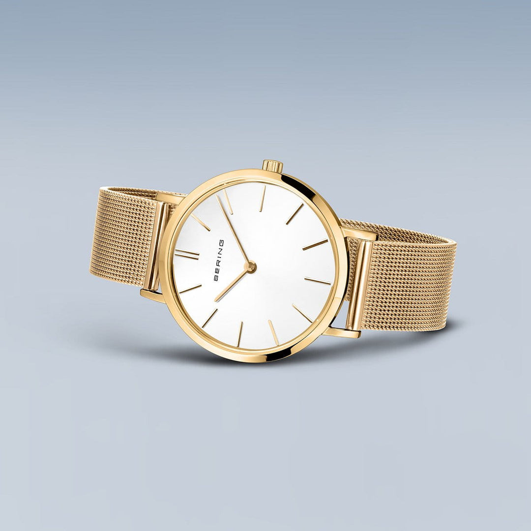 bering dames horloge witte wijzerplaat - 14134-331