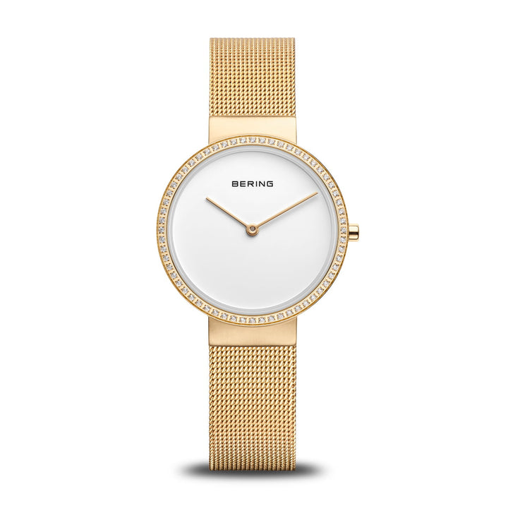 bering dames horloge witte wijzerplaat - 14531-330