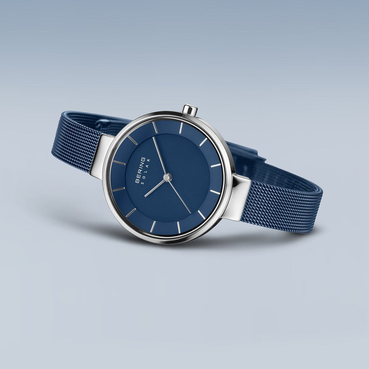 zegarek damski niebieska tarcza - 14631-307