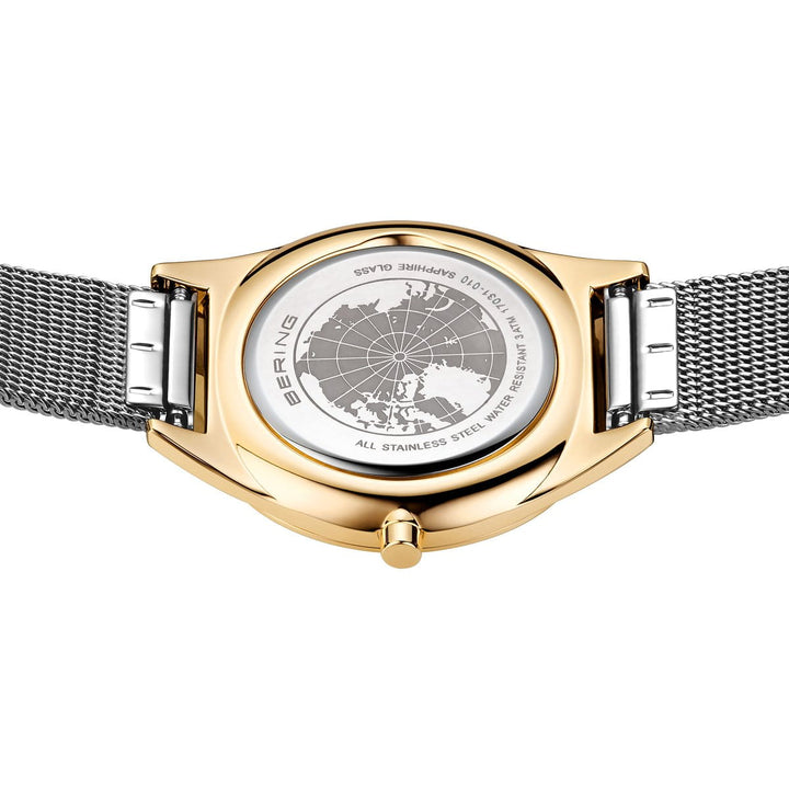 bering dames horloge zilveren wijzerplaat - 17031-010
