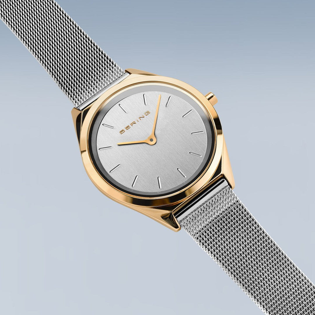 bering dames horloge zilveren wijzerplaat - 17031-010