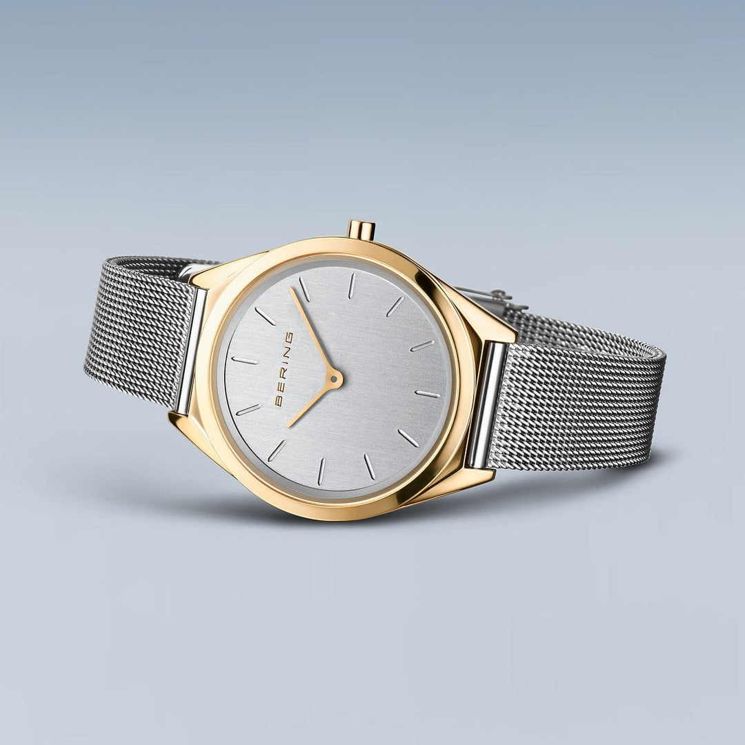 bering dames horloge zilveren wijzerplaat - 17031-010