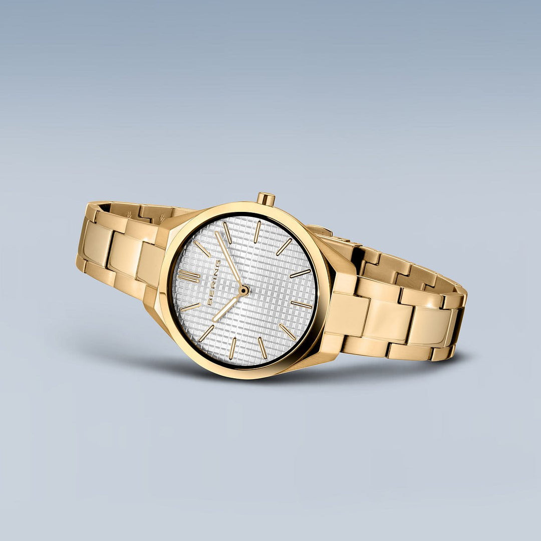 Bering dames horloge witte wijzerplaat - 17231-734