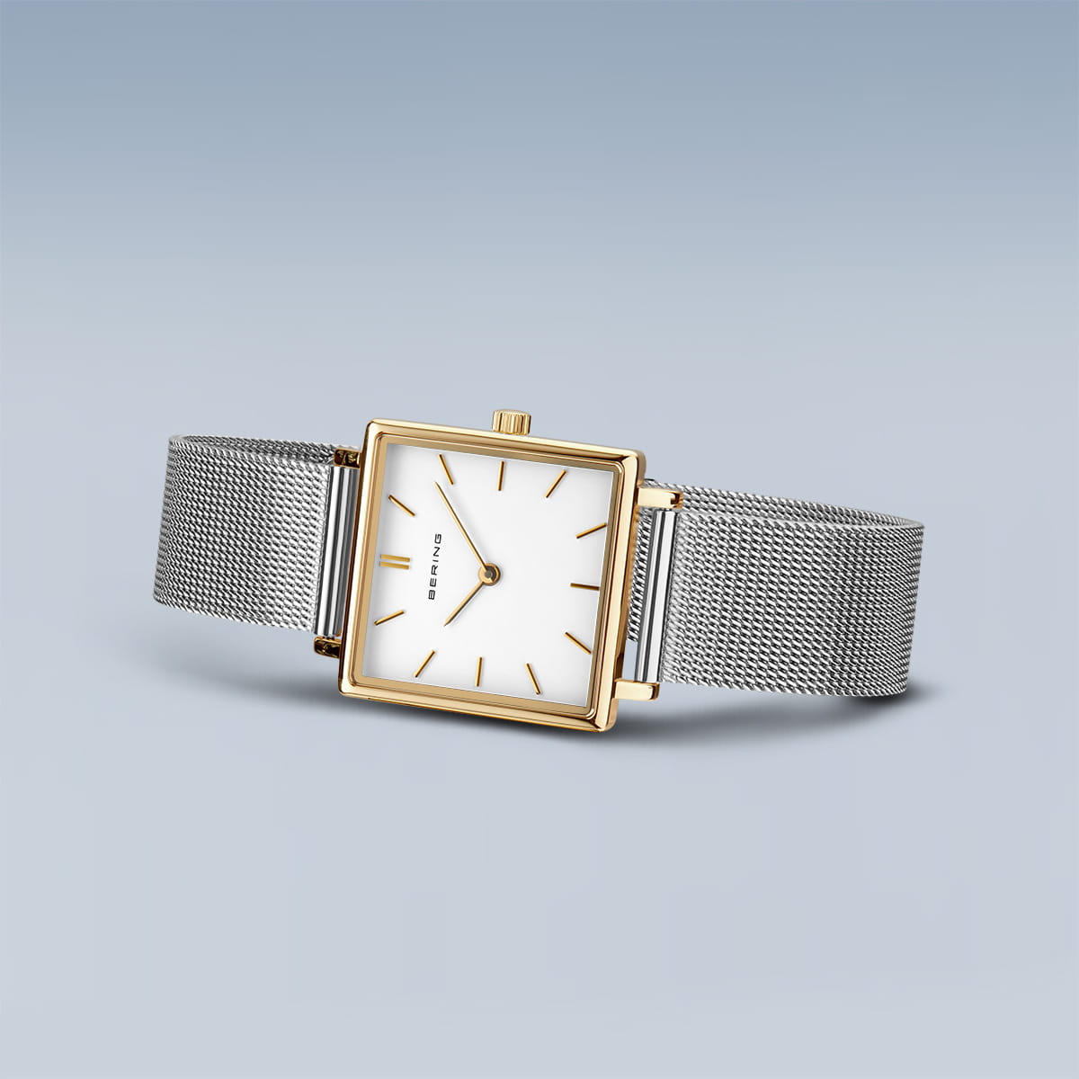 Bering damski zegarek biała tarcza - 18226-010