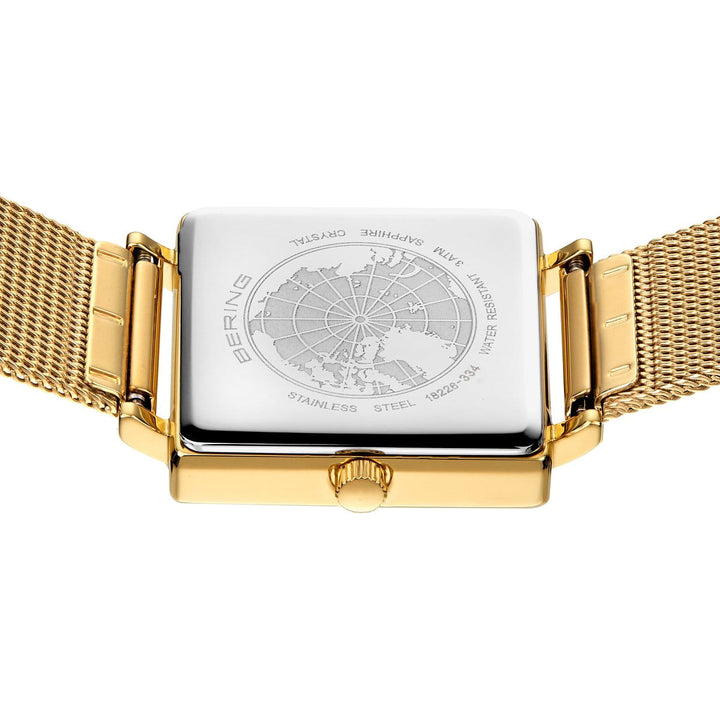 Bering dames horloge witte wijzerplaat - 18226-334
