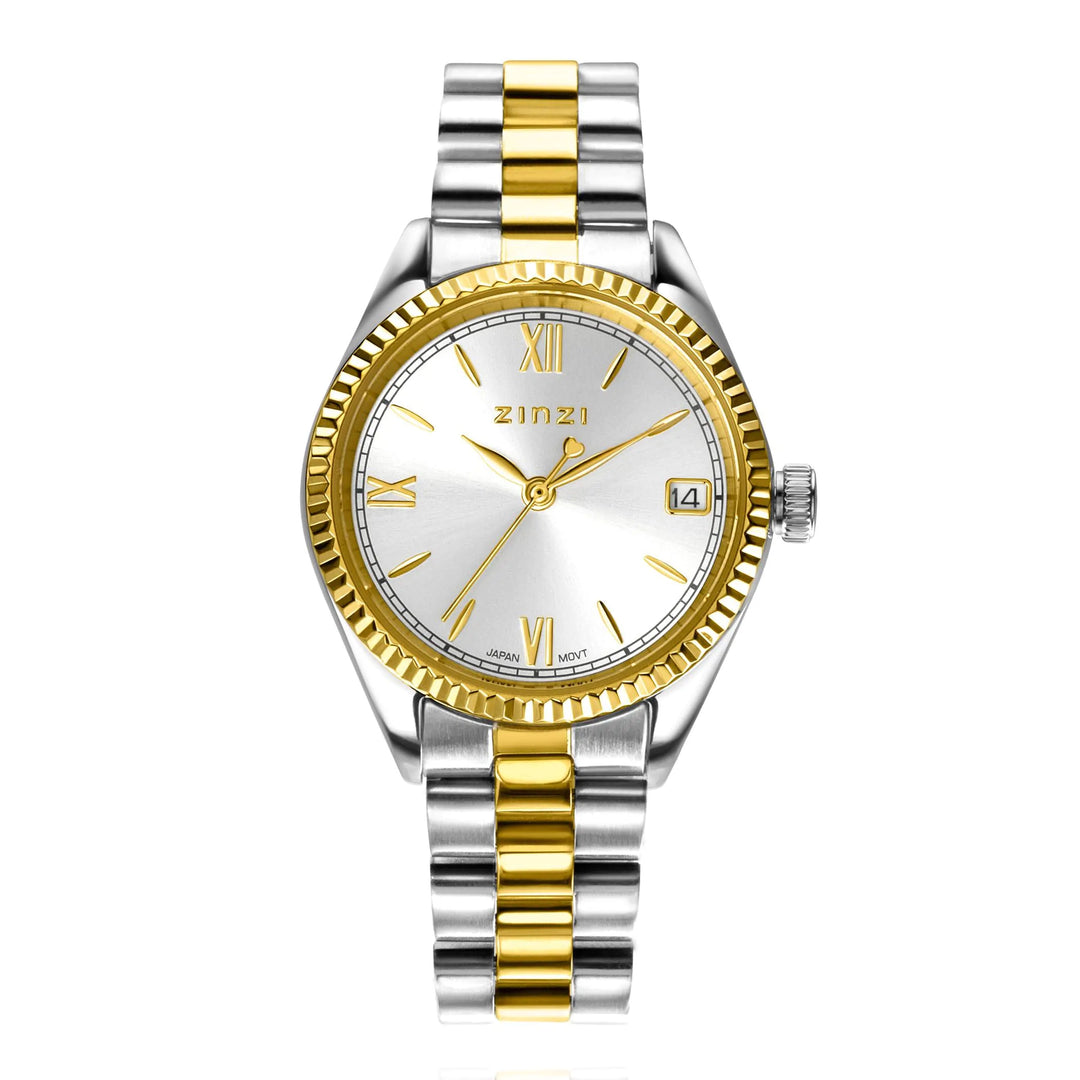 Zinzi Goudkleurig Horloge Staal ZIW2233