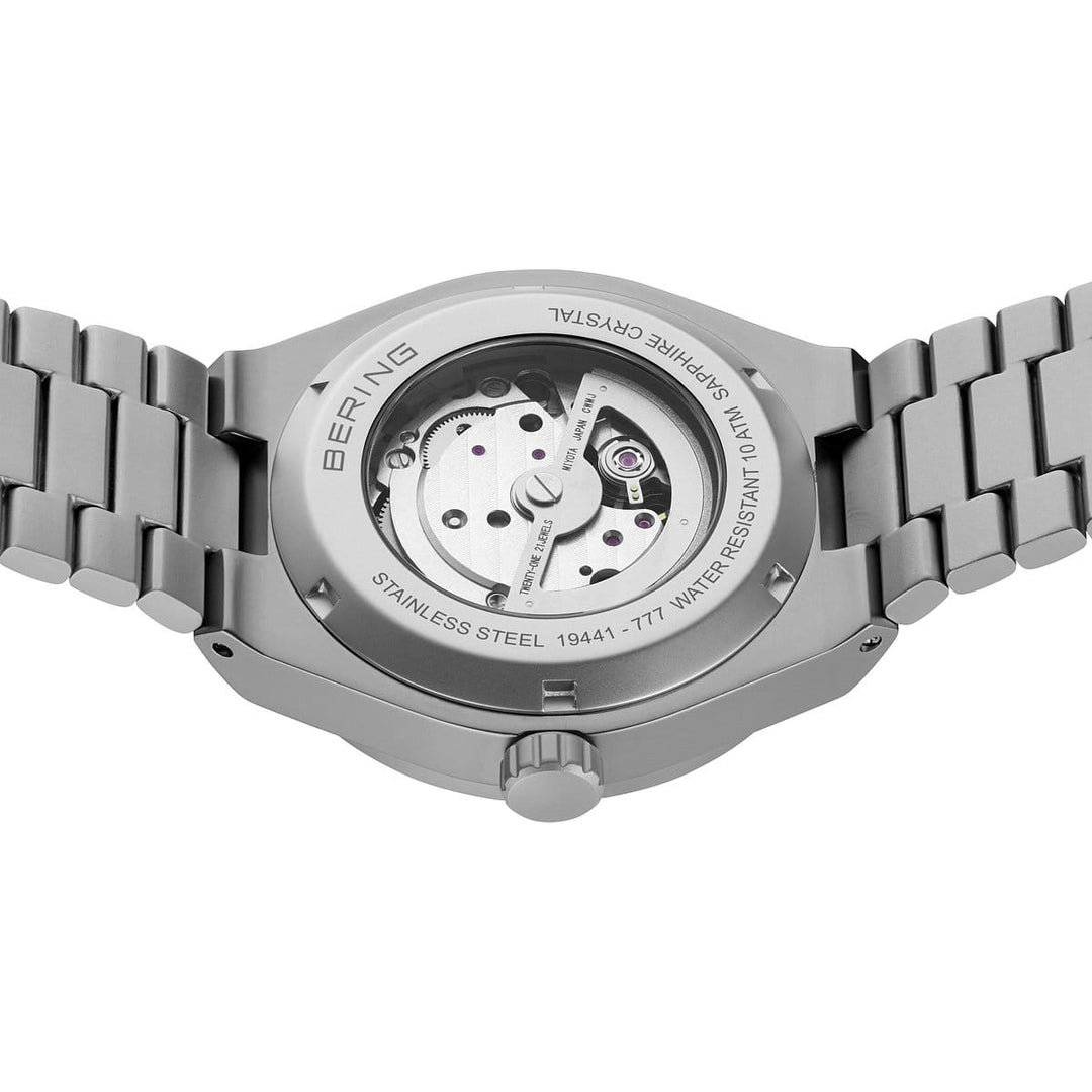 bering heren horloge grijze wijzerplaat - 19441-777