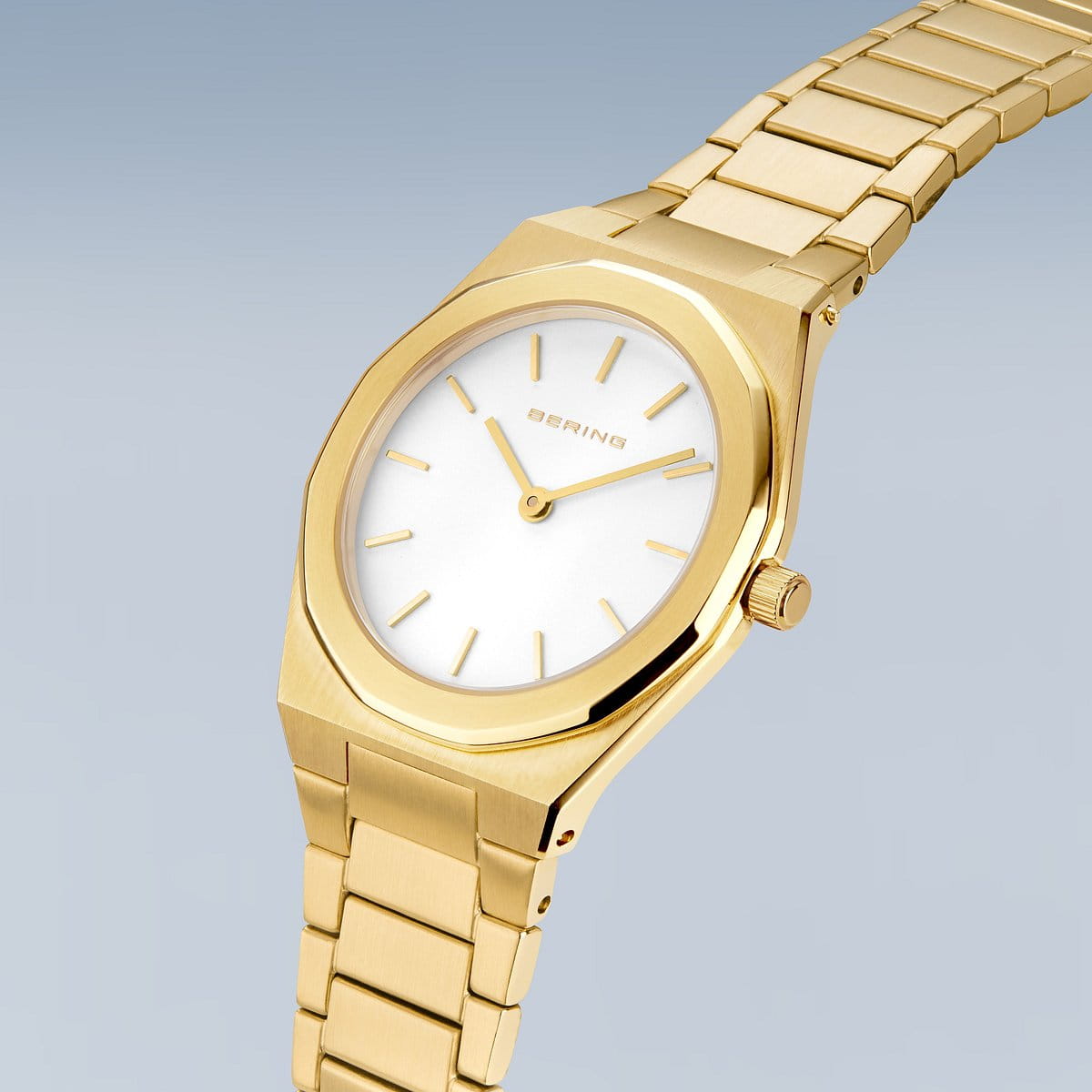 Bering damski zegarek srebrna tarcza - 19632-730