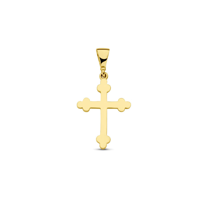 hanger kruis 14K geelgoud
