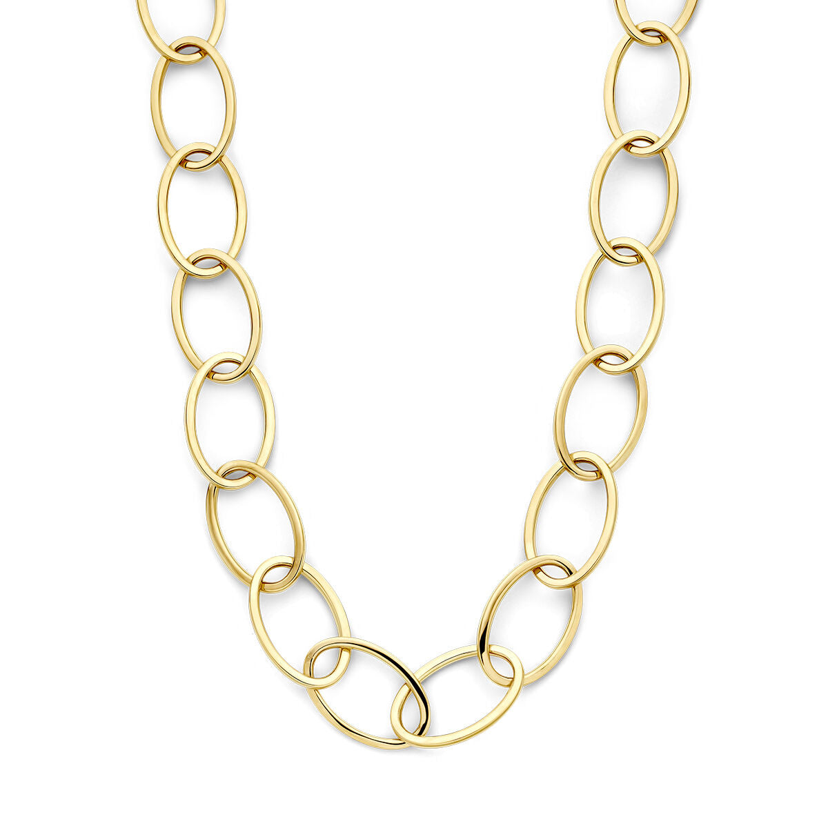collier 16 mm 50 cm 14K geelgoud