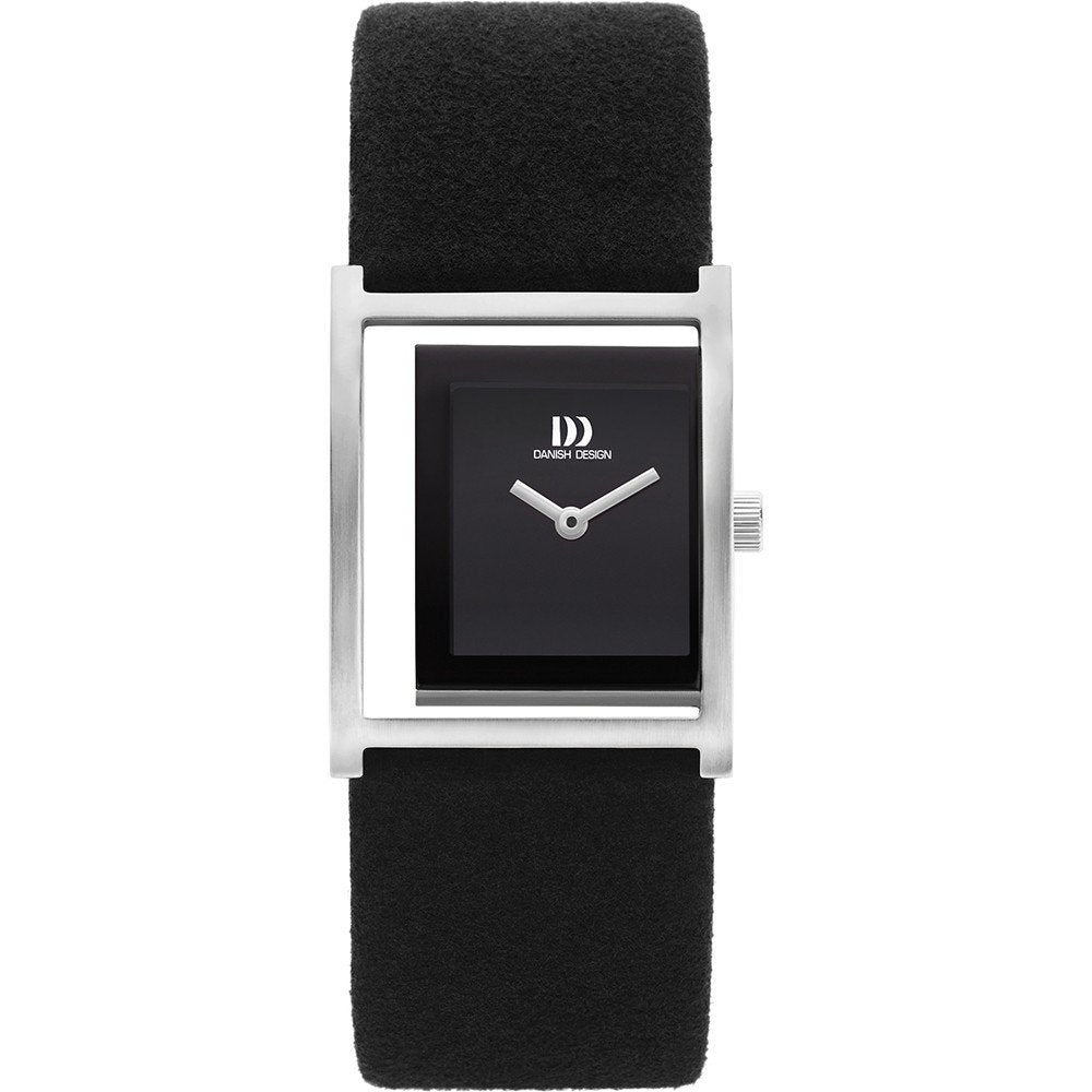 Danish design dames horloge zwarte wijzerplaat - IV13Q1292