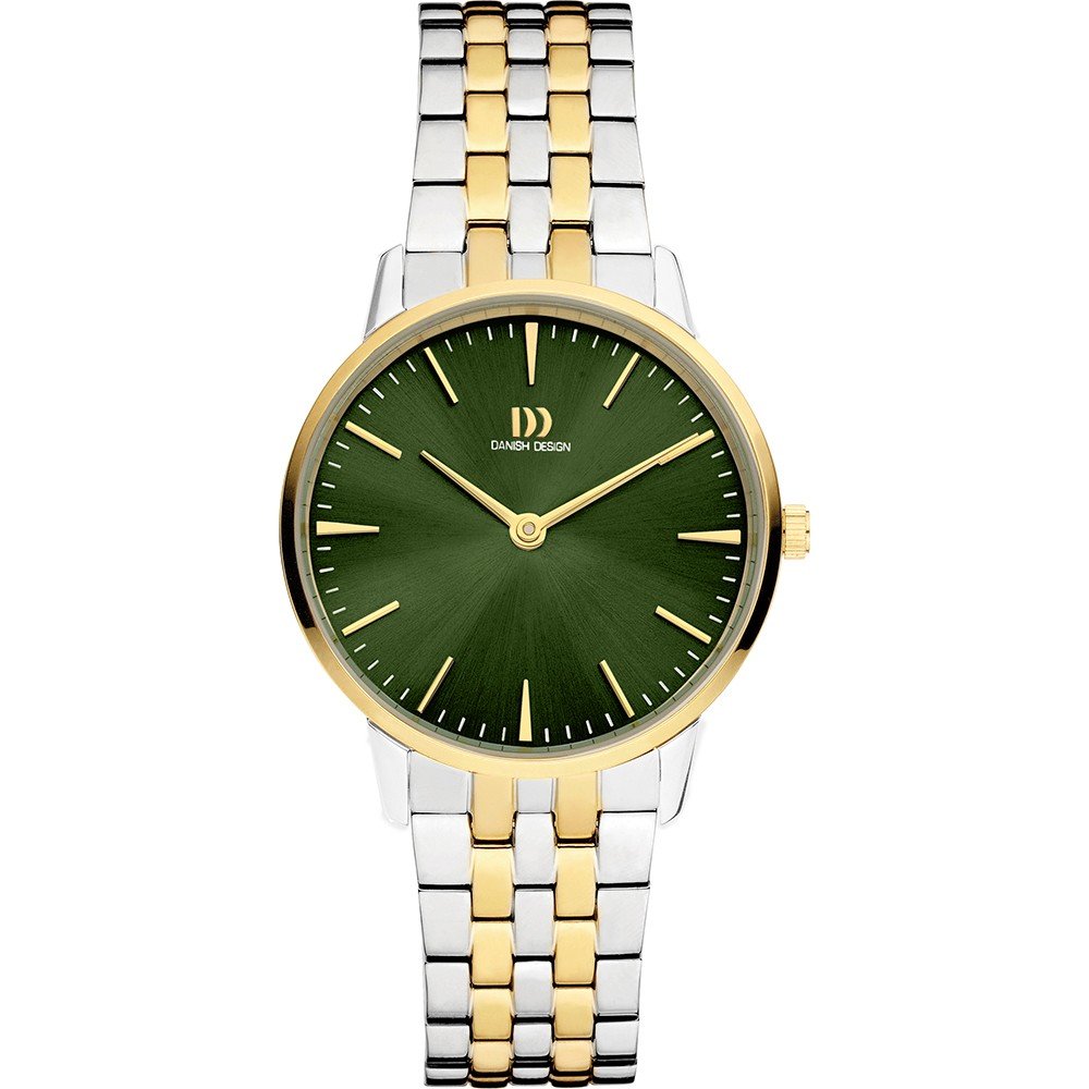 Danish design dames horloge groene wijzerplaat - IV90Q1251