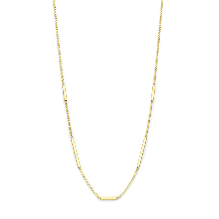 Gouden dames ketting 14K