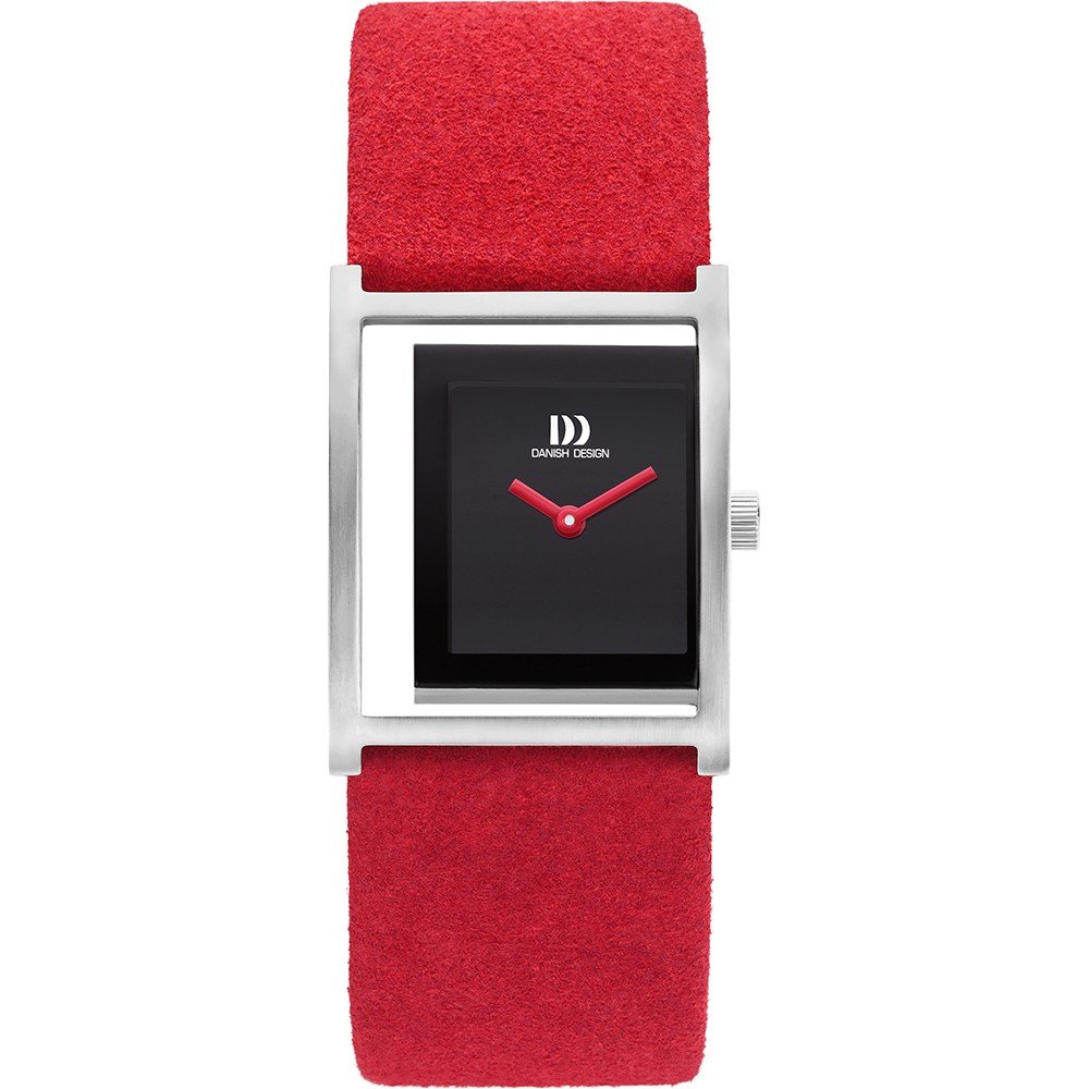 Danish design dames horloge zwarte wijzerplaat - IV24Q1292