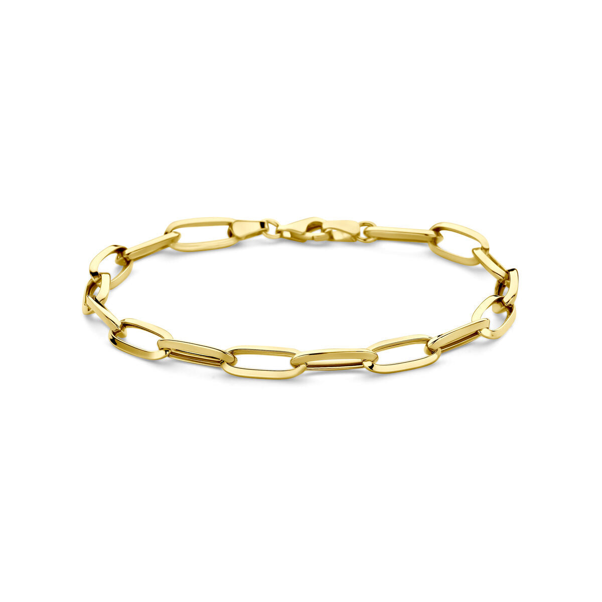 bransoletka z zamkniętymi ogniwami 5,8 mm 19 cm ze złotego 14K
