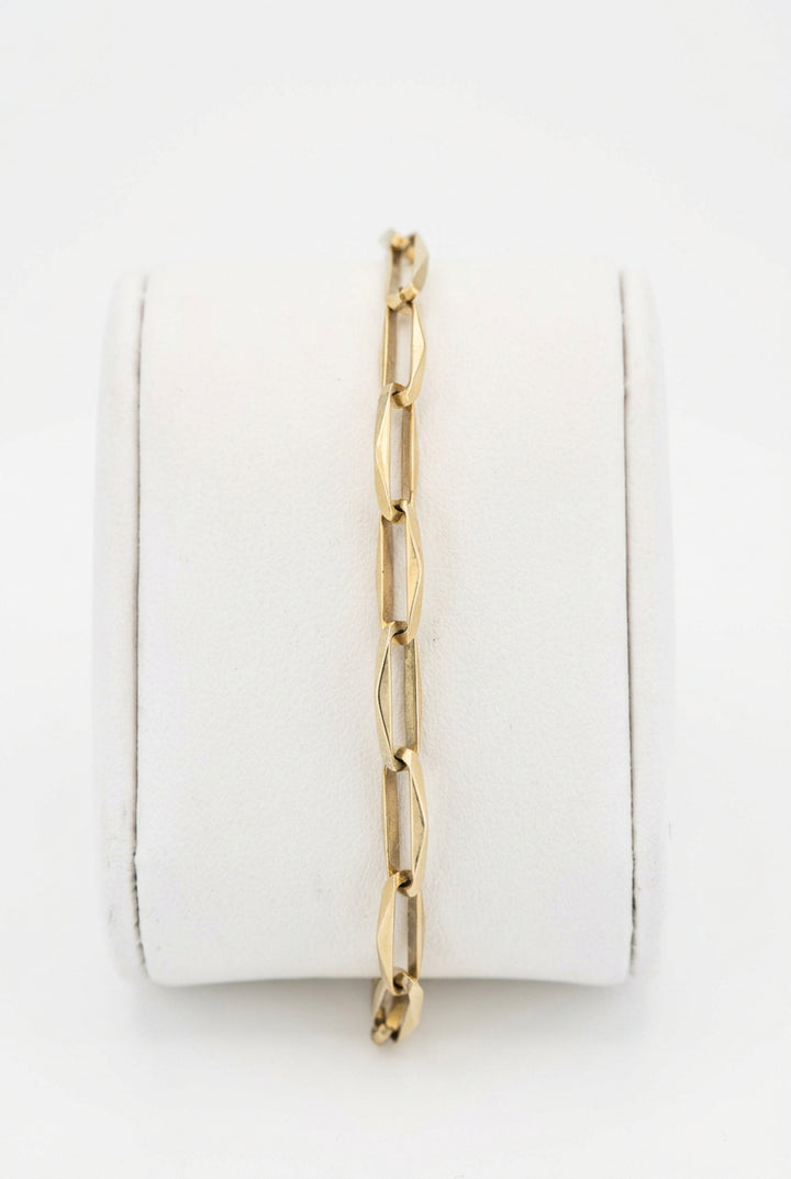 vintage gouden armband 14K closed forever 7.7gr