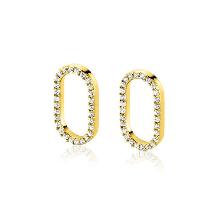 Zinzi Oorbellen Gold Plated Zich2444