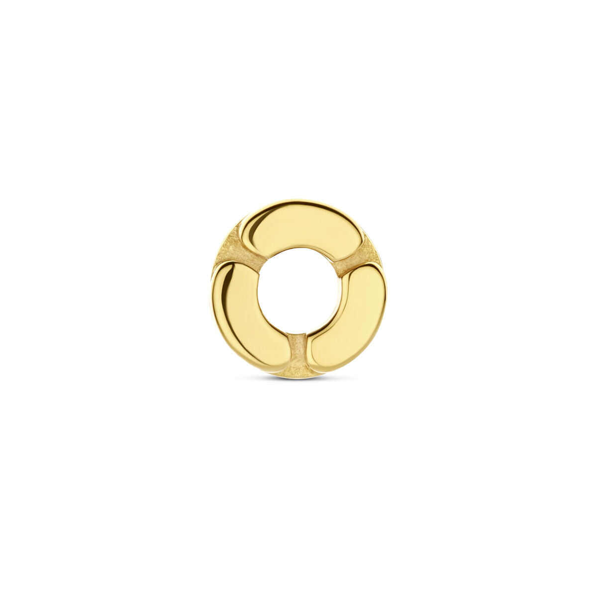 rondel ogniwo 8,5 mm 3 mikron srebro pozłacany (żółte)