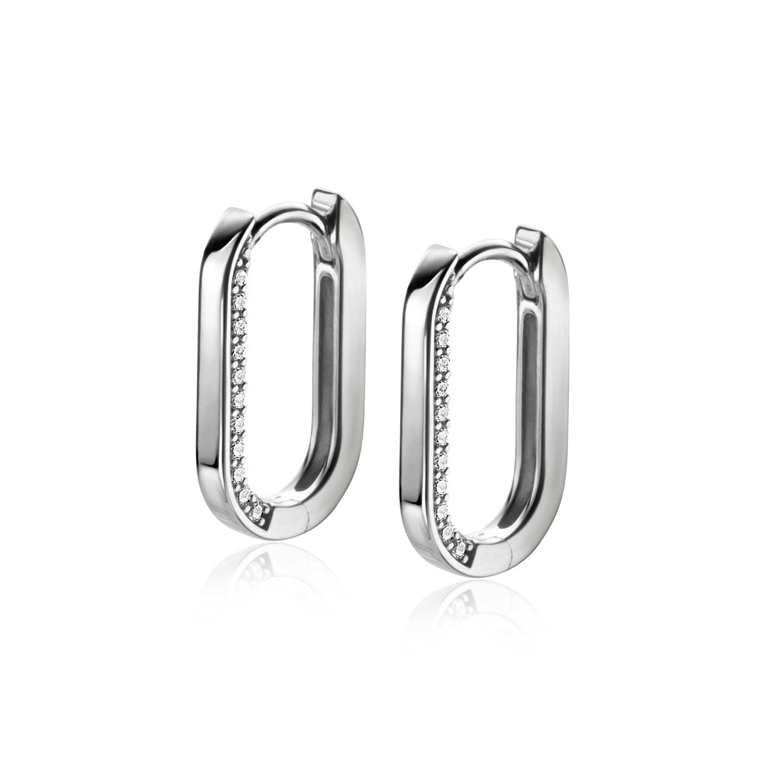 Zinzi Oorbellen Zilver Zio2319