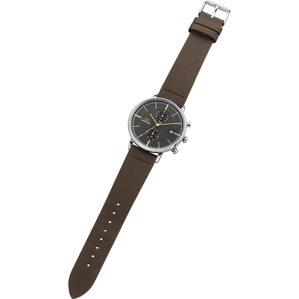 Danish design męski zegarek szara tarcza - IQ23Q1290