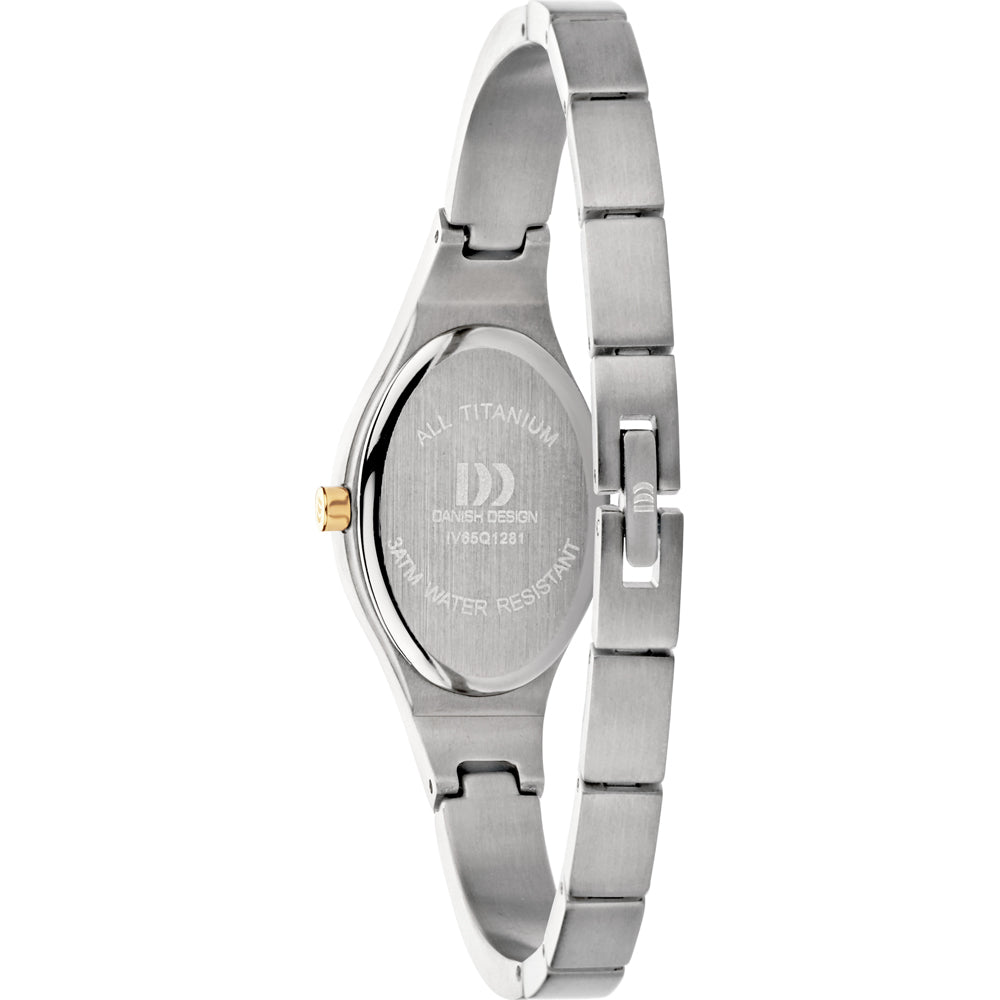 Danish design damski zegarek srebrna tarcza - IV65Q1281