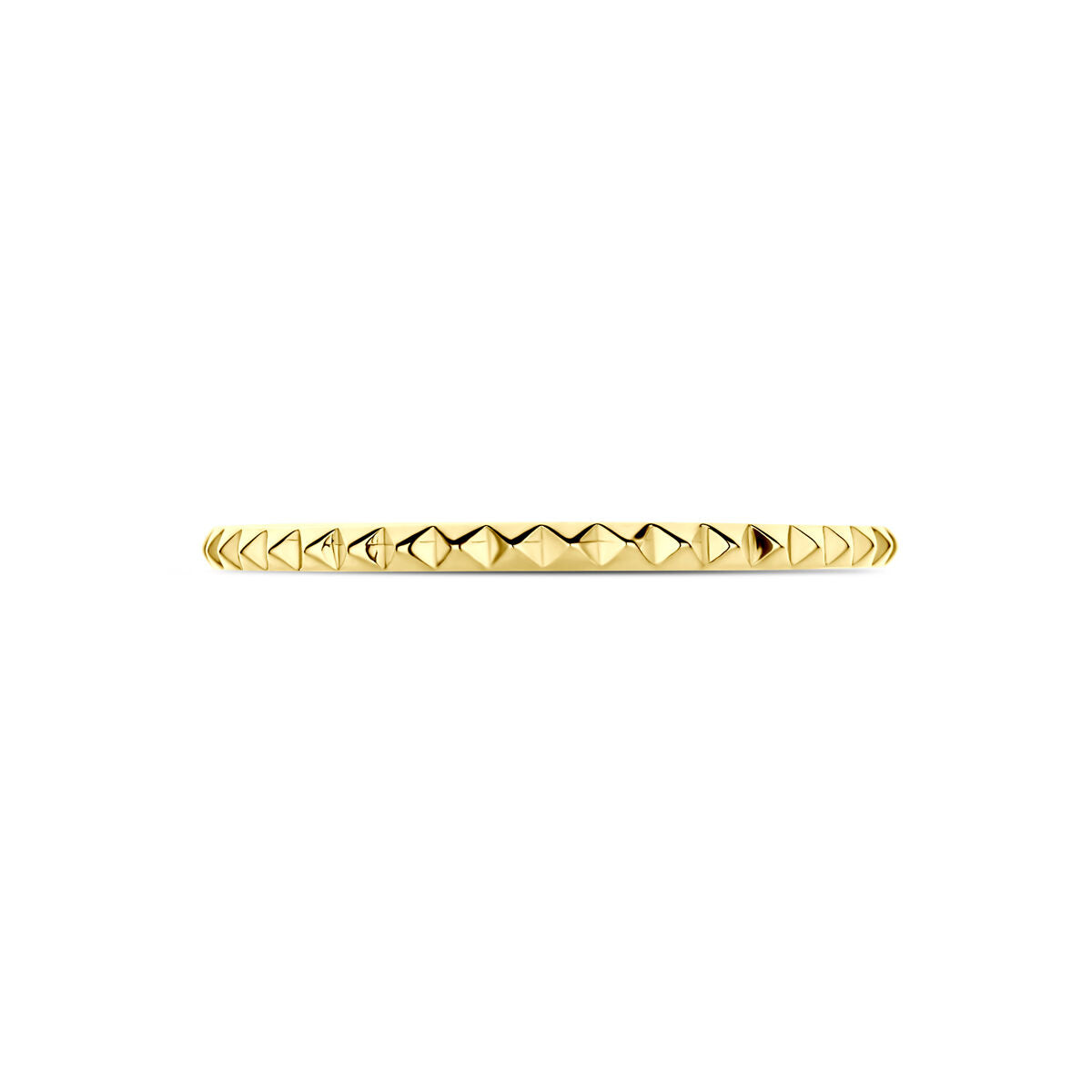 14k żółte złoto pierścionek – 1.5 mm szerokości