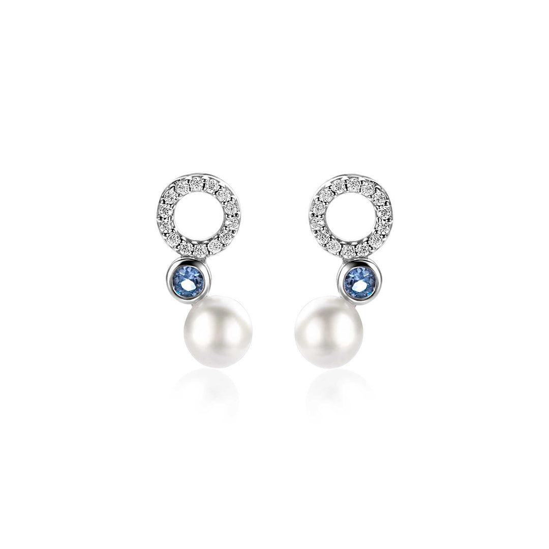 Zinzi Oorbellen Zilver Zio2442