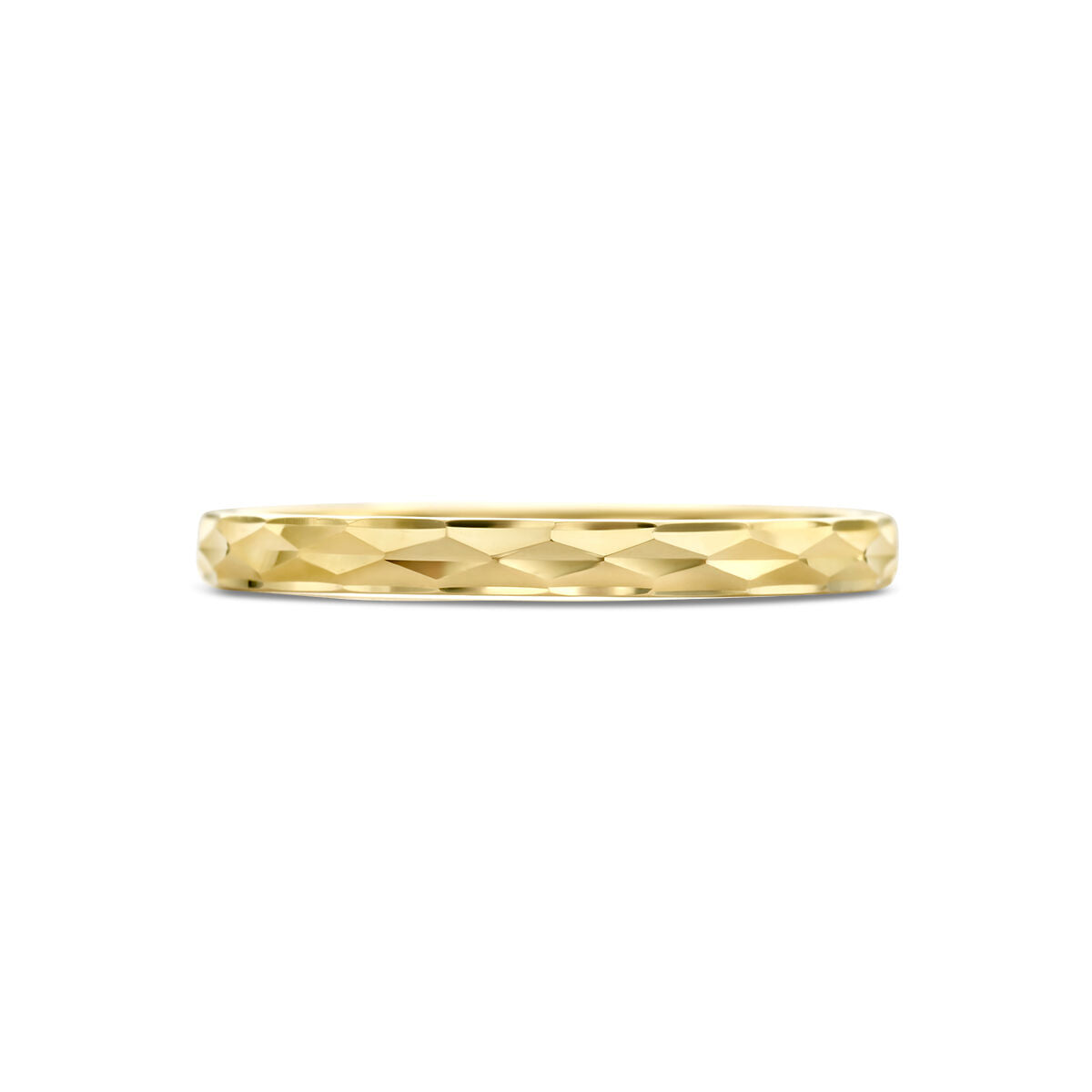 pierścionek diamentowany 14K żółte złoto