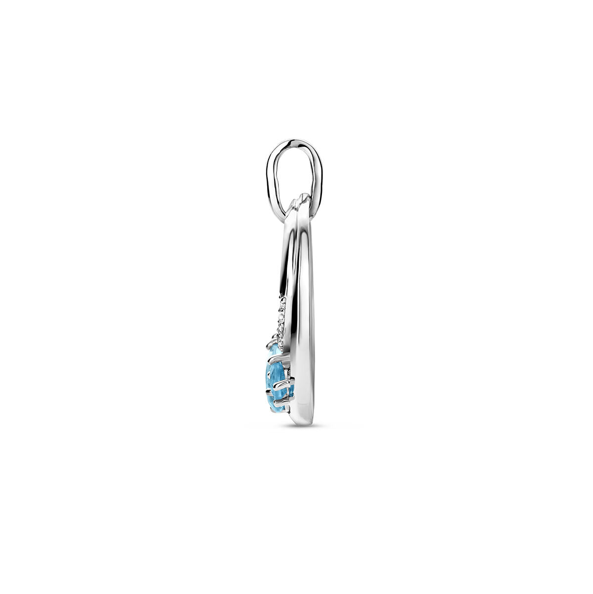 wisiorek topaz srebro rodowane