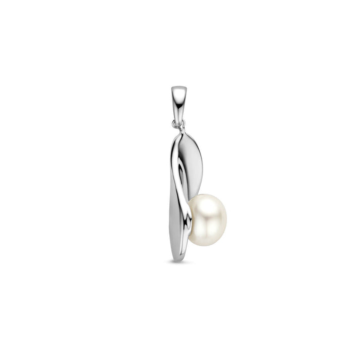 hanger parel zilver gerhodineerd