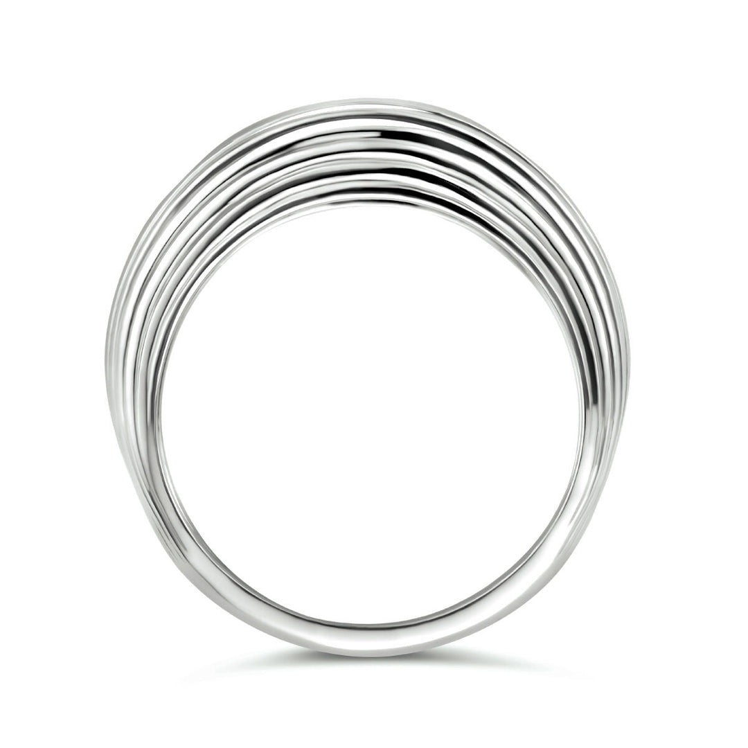 ring zilver gerhodineerd