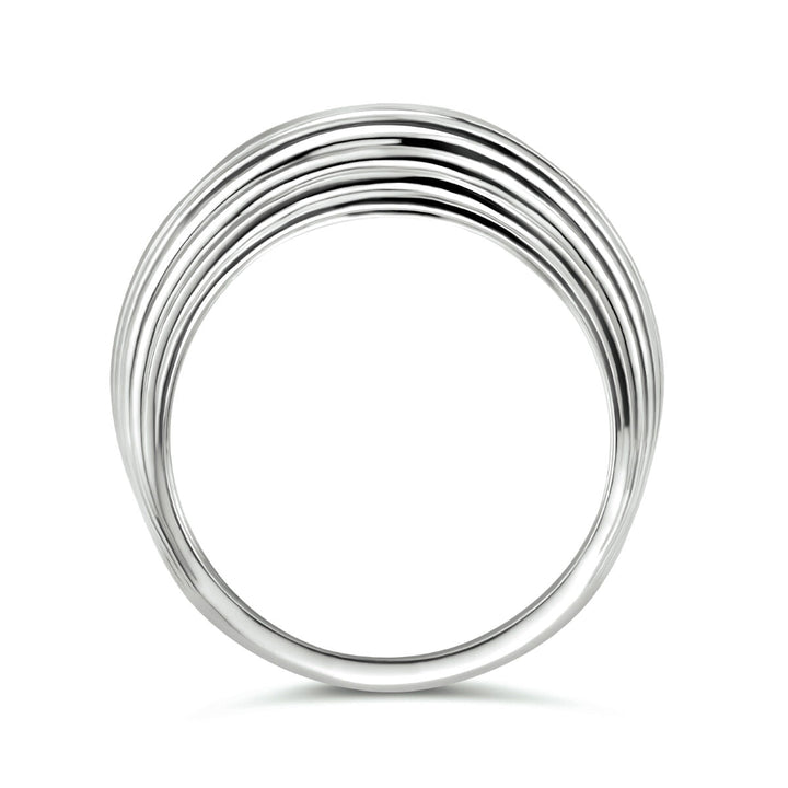 ring zilver gerhodineerd