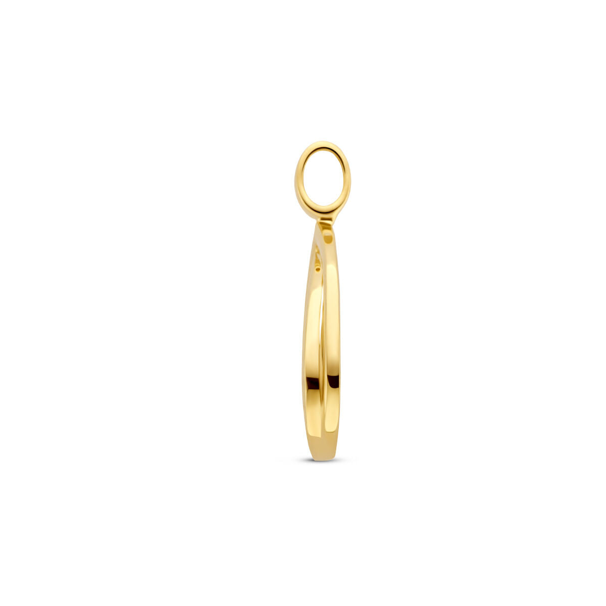 wisiorek diament 0.06ct h si 14K żółte złoto