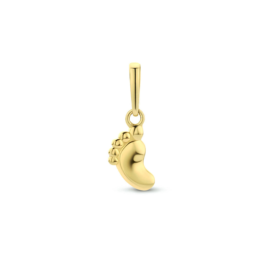 hanger voetje 14K geelgoud