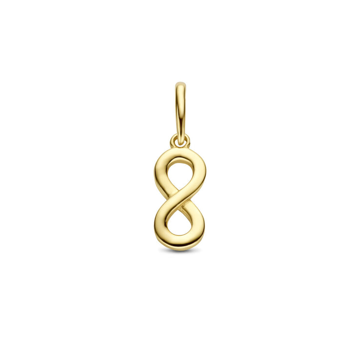 hanger infinity 14K geelgoud