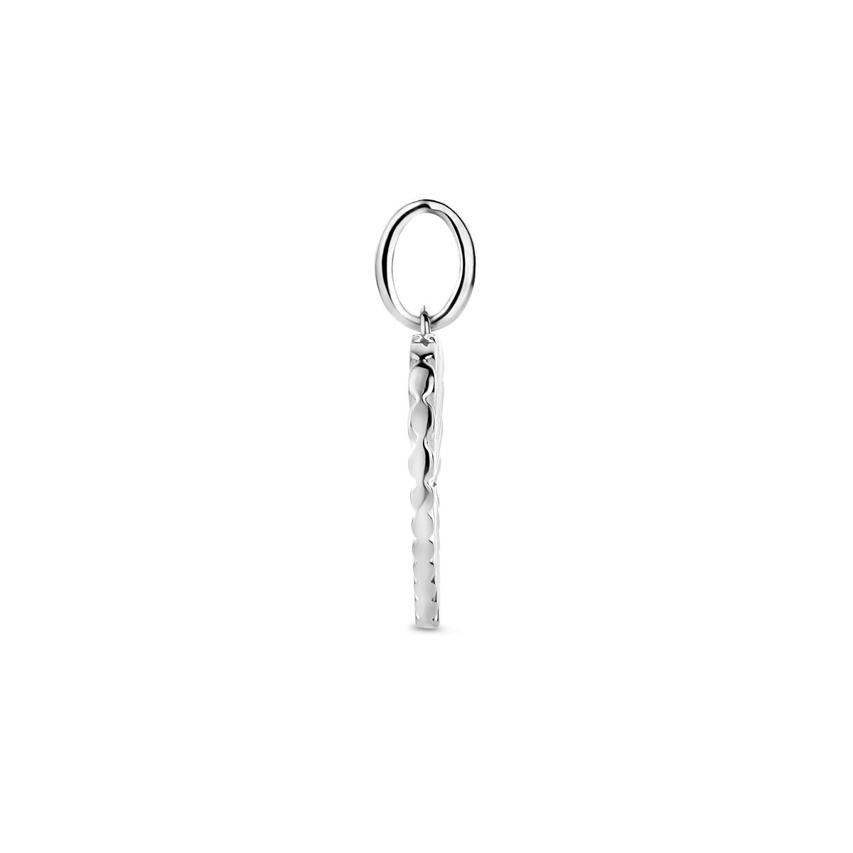 wisiorek serce diament 0.015ct j p1 srebro rodowane