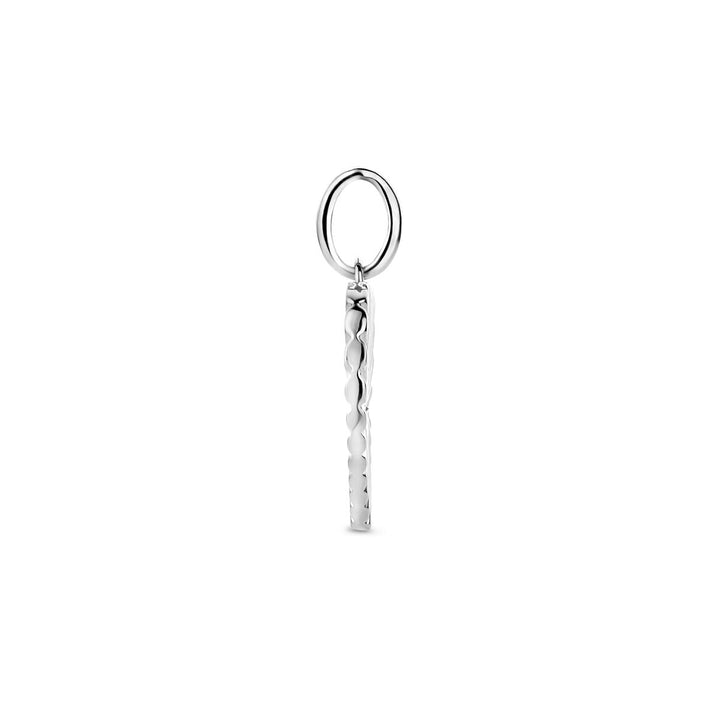 hanger hart diamant 0.015ct j p1 zilver gerhodineerd