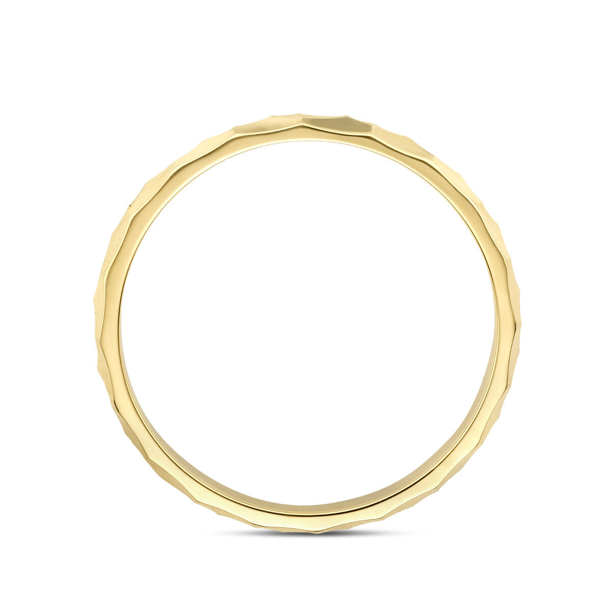 pierścionek diamentowany 14K żółte złoto