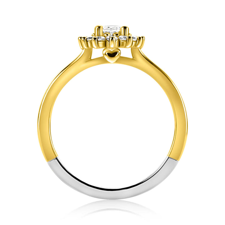 Zinzi Ring Gold Plated ZIR2699Y