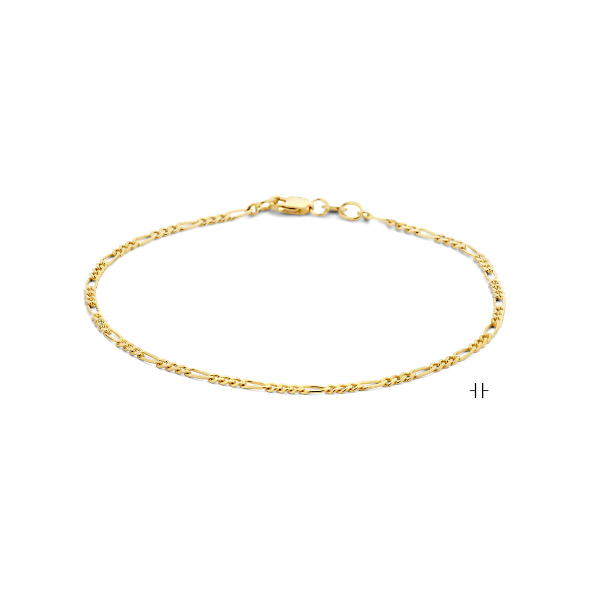 bransoletka figaro 1,8 mm ze złotego 14K
